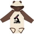thumbnail image 3 of Inktastic Love Science Microscope and Heart Boys or Girls Long Sleeve Baby Bodysuit, 3 of 5
