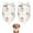 White Watercolor Fairy, variant on Dog Bandana 2 Pack,White Watercolor Fairy Princess Pattern Bandanas for Dogs,Cat Bandana,Small/ Large Dog Bandana 2 Size,Dog Bandanas