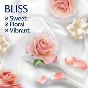 Downy Infusions Liquid Laundry Fabric Softener, Bliss, Sparkling Amber & Rose Scent, 150 Loads, 101 fl oz