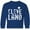 Royal Blue, variant on Inktastic Cleveland, Ohio Distressed Font Long Sleeve Youth T-Shirt