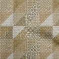thumbnail image 1 of oneOone Cotton Cambric Dark Olive Green Fabric Mix Block Pattern Craft Projects Decor Fabric Printed By The Yard 56 Inch Wide, 1 of 4