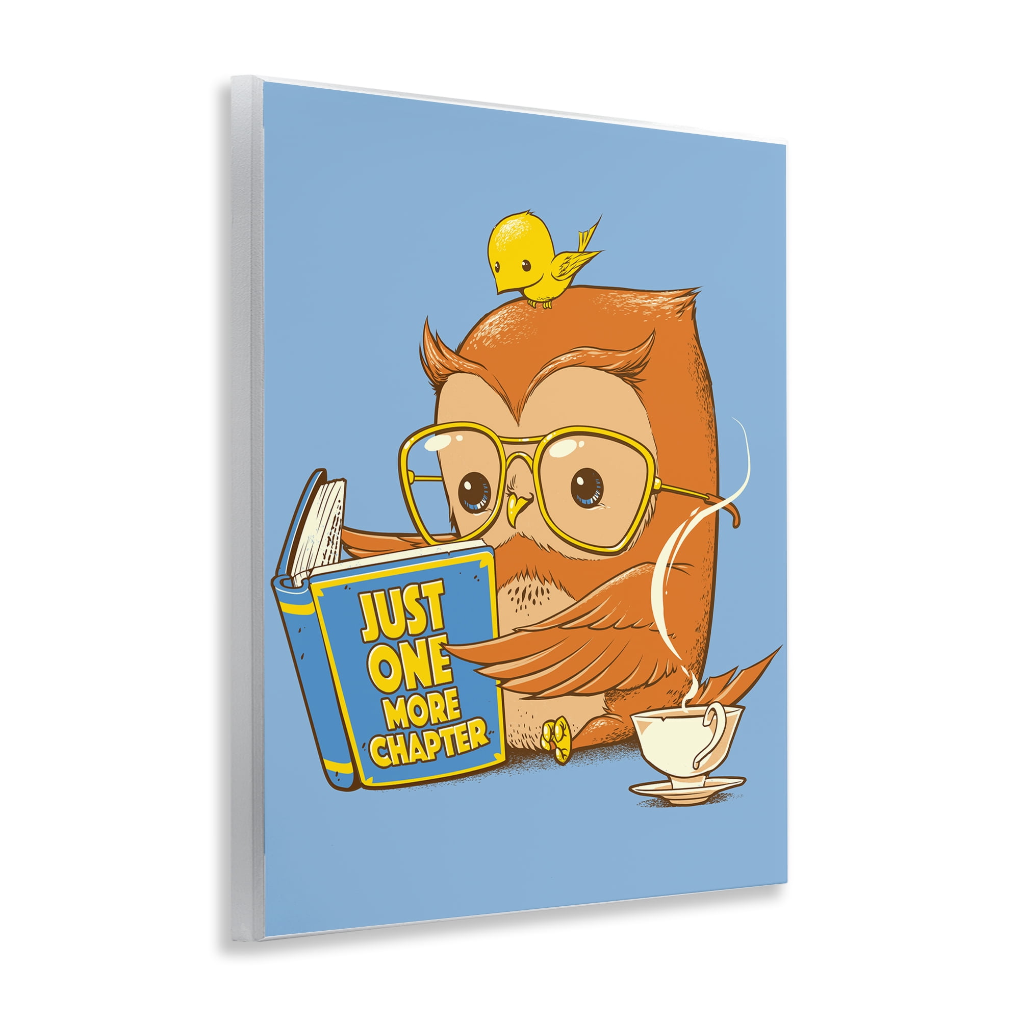 Stupell Industries One More Chapter Owl Wall Plaque Art, design by Tobe Fonseca