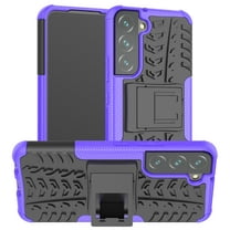 TECH CIRCLE For Samsung Galaxy S23 Plus Case, Shockproof Rugged Protection Kickstand Cover Drop Proof TPU Military Grade Heavy Duty Protective Phone Case for Samsung Galaxy S23 Plus 5G 6.6", Purple