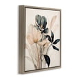 thumbnail image 4 of Stupell Industries Lovely Muted Blooms Plants & Flowers Painting Brown Floater Framed Canvas Art Print Wall Art, 18 x 18, 4 of 10