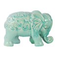 thumbnail image 1 of Urban Trends Collection 79016 Ceramic Standing Elephant Figurine- Sky Blue, 1 of 1