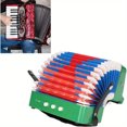 thumbnail image 4 of KEINXS Accordéon Musical en Plastique ABS 7 Tons Adapté pour 5 Ans et Plus Instrument de Comptines (Vert), 4 of 7