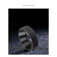 thumbnail image 4 of Sonducket Anillos para hombre, adorno de mano elegante, exquisito estilo Simple, Color sólido, anillo de acero de titanio para hombre, joyería para Ropa, zapatos y accesorios Miscelánea Negro 19 mm Sonducket AP012967-03, 4 of 6