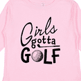 thumbnail image 4 of Inktastic Girls Gotta Golf Girls Long Sleeve Toddler T-Shirt, 4 of 5