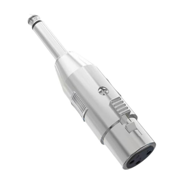 Conector adaptador XLR Convertidor profesional Adaptador XLR a macho de 6,5 mm para transmisión en vivo Femenino