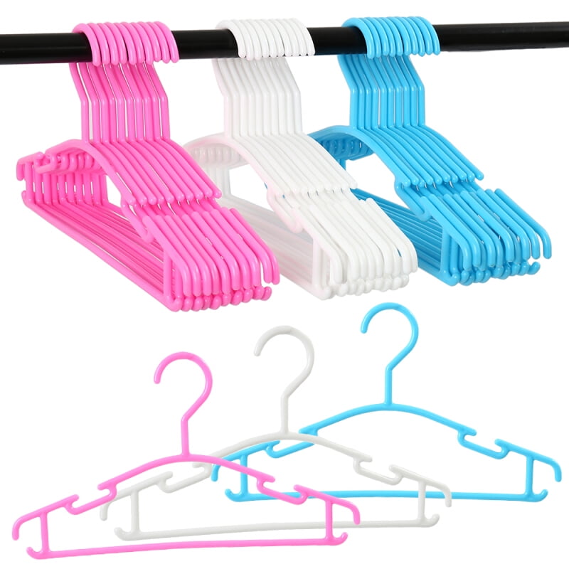 Baby Kids Trouser Clothes Wardrobe Coat PP Hangers 10pcs