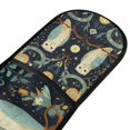thumbnail image 4 of Yayeee Double Oven Mitt Kitchen Heat Resistant Baking 35" x7" Quilted Glove, Mystical Owls Pattern, 4 of 6