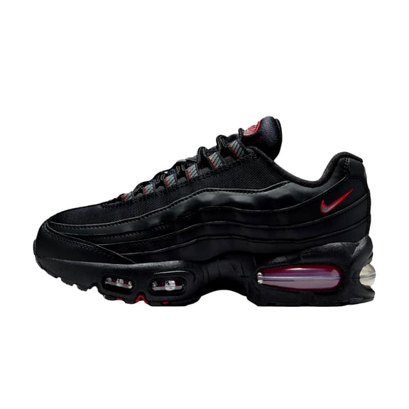 Nike Air Max 95 BB Leather Black / Smoke Grey II4130-011 Grade-School Size 5