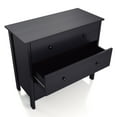 thumbnail image 6 of Furniture of America Gabriel 3-Drawer Dresser, Black, 6 of 12