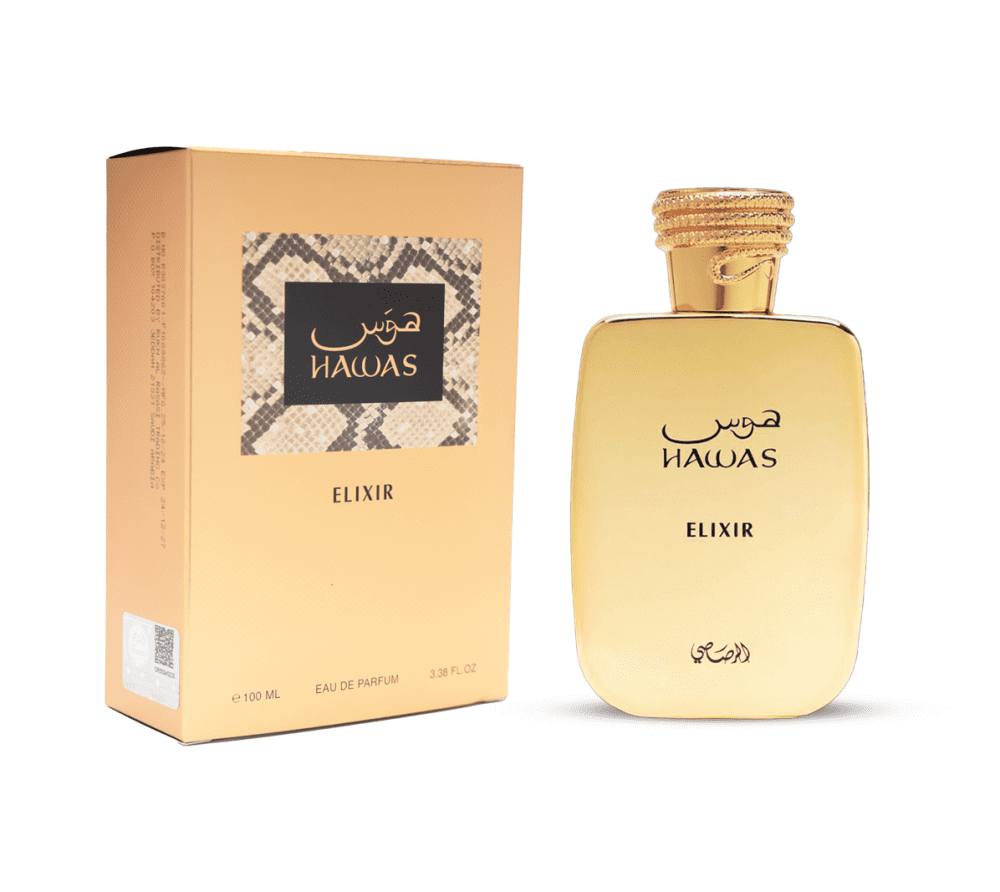 Rasasi Hawas Fire for Men, 3.38 oz EDP Spray, Aromatic Aquatic