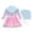 Sky Blue-C, variant on ibiyuan One Piece Girls Swimsuits Size 10-12 Tankini Sets Toddler Bathing Suit Girl Adjustable Strap Tropical Printed Bikini Sets for Girls with Belt Ruffle Modest Swimwear with Cover Up,Pink-B