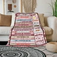 thumbnail image 4 of MMYGU Personlized Granddaughter Blanket from Grandma Grandpa Custom Girl Name Super Soft Flannel Throws Blankets Birthday Gift Elephant Decor for Sofa Bed 40x50in, 4 of 9
