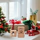 thumbnail image 5 of Paquete de 24 cajas marrones para galletas navideñas, de cartón kraft de 10 x 10 x 6,3 cm (3,94 x 3,94 x 2,48 pulgadas) con ventana en forma de decoración navideña., 5 of 5