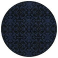 thumbnail image 2 of Addison Rugs Chantille Indoor/Outdoor Transitional Medallions Blue Washable Round Rug, 8' x 8', 2 of 6