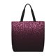 thumbnail image 1 of Easygdp Pink Glitter Sparkles A Bolsa Tote para Mujer, Bolso de Hombro para Trabajo, Playa, Viajes, Compras y Supermercado, 1 of 7