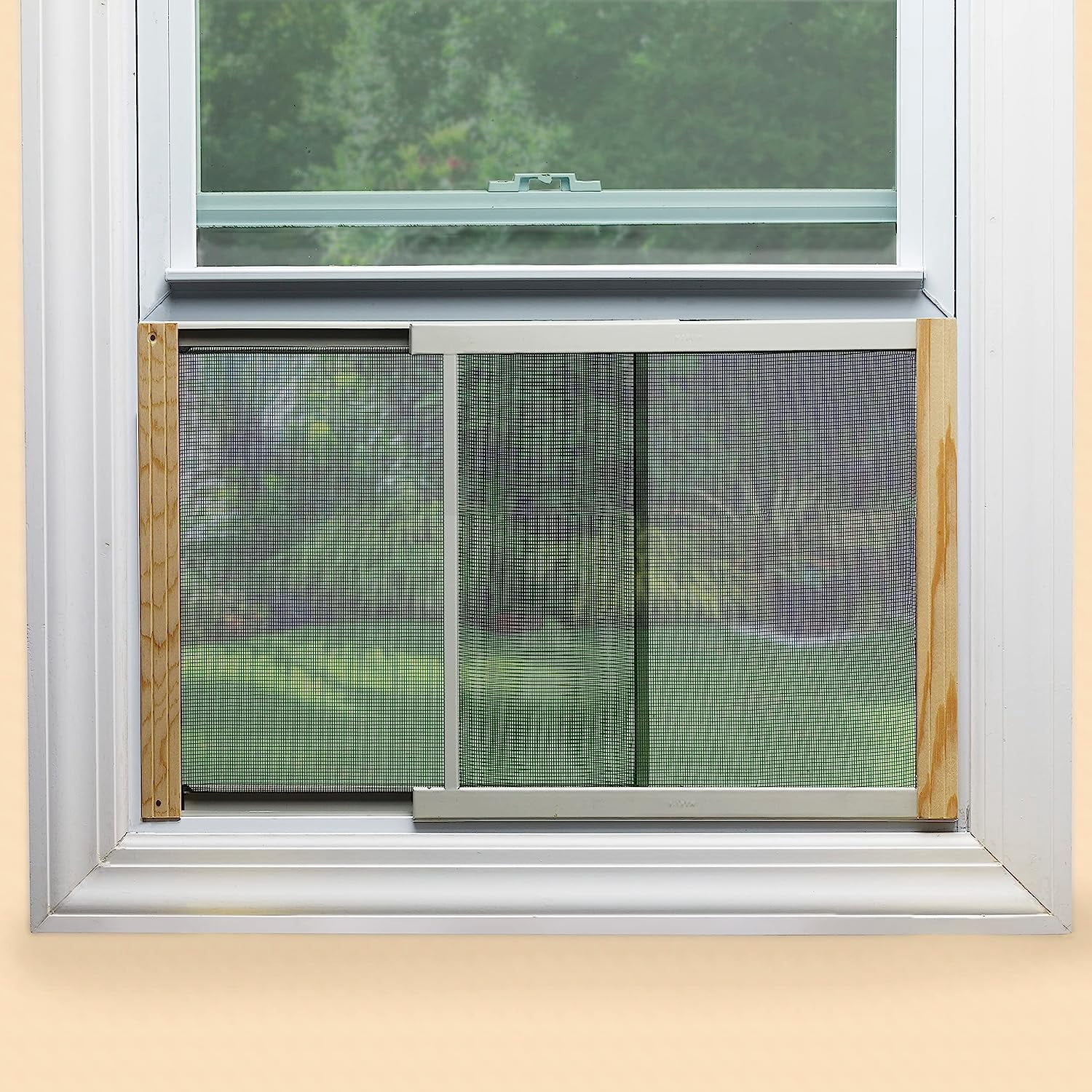 Frost King AWS1537SP WB Marvin Adjustable Window Screen, Natural