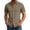 Brown, variant on LEKWK Button Down Shirt for Men Short Sleeve Collared Casual Work Shirt with Chest Pocket Lightweight Breathable Classic Fit Summer Top Brown XXXXXL
