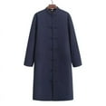 thumbnail image 3 of Chinese Traditional Tang Jacket Lonf Kung Fu Tai Chi Uniform Martial Thick Coat, 3 of 5
