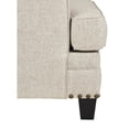 thumbnail image 5 of Nailhead Trim Fabric Upholstered Loveseat with Track Arms, Beige, 5 of 5