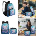 thumbnail image 2 of KUIFORTI Pink Axolotl School Bag with Lunch Bag, 4 Piece Kids Backpack Set for Girls Elementary Middle School, Fashion Bookbag with Pencil Pouch Water Bottle Sleeve Back to School Essentials, 2 of 7