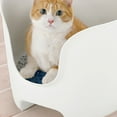 thumbnail image 5 of PAW TRAX High Wall Litter Box, White/Blue, 5 of 5