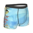 thumbnail image 3 of Disketp Sea And Fish Men'S Boxer Briefs,Soft And Breathable Cotton Underwear With Comfortflex Waistband, 3 of 8