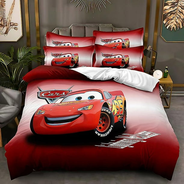 Lightning mcqueen double duvet cover best sale