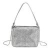 thumbnail image 1 of Sywqhk Bolso De Hombro Con Diamantes De Imitación Para Mujer, Bolso Cruzado Con Cadena De Embrague De Diamantes (Plata) Sywqhk Para estrenar, 1 of 9