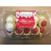 Valentine's Red & White Thumbprint Cookies