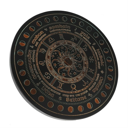 

1pc Exquisite Astrology Plate Divination Desk Board Creative Divination Prop