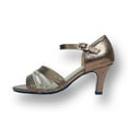 thumbnail image 3 of FLORAL Eryn Women's Wide Width Evening Dress Shoes for Wedding, Prom, & Dinner BRONZE 6.5, 3 of 6