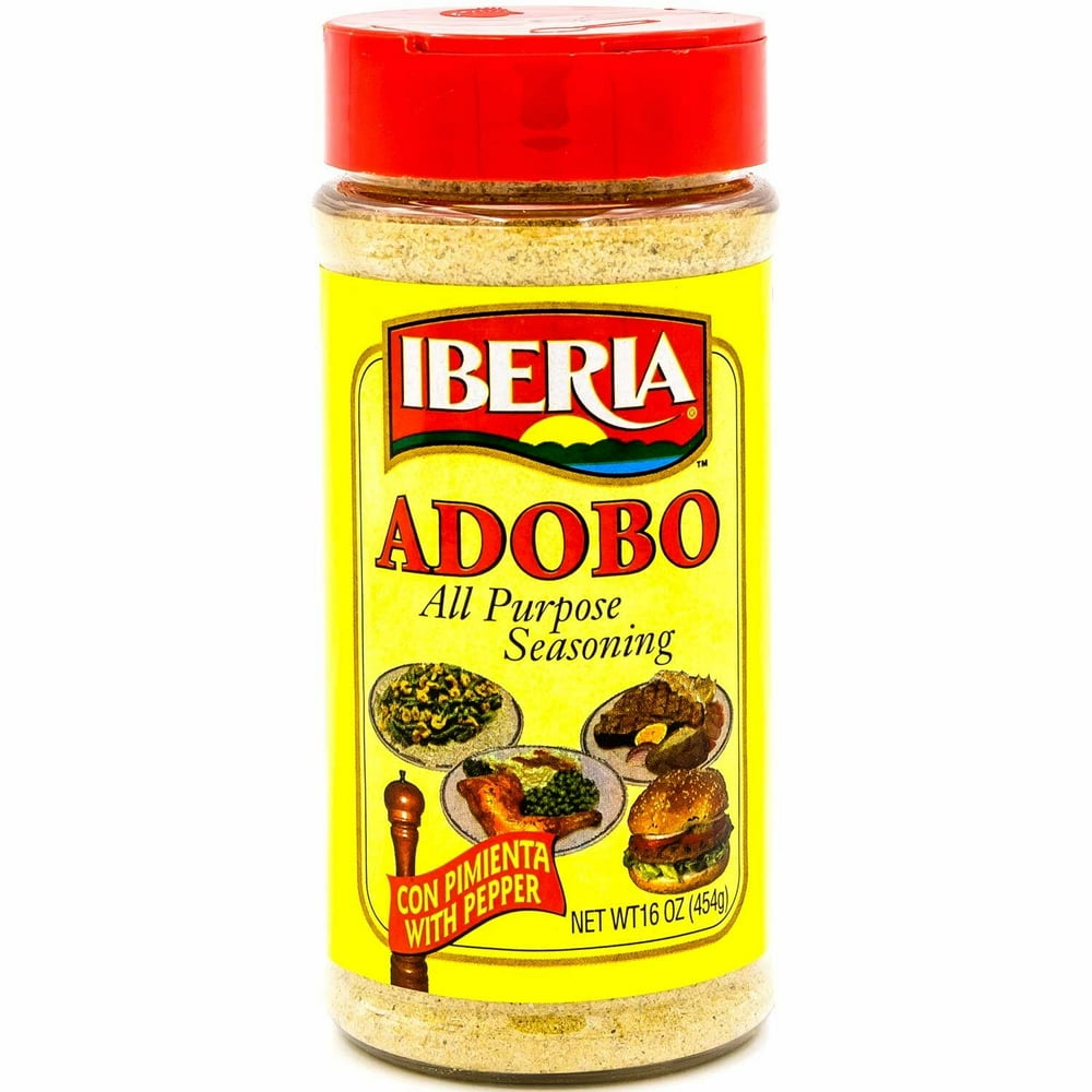 Iberia Adobo Seasoning, with Pepper, 16 Oz