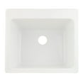 thumbnail image 2 of Medford, 23x18 Acrylic Dual Mount Laundry Sink, White, 2 of 5