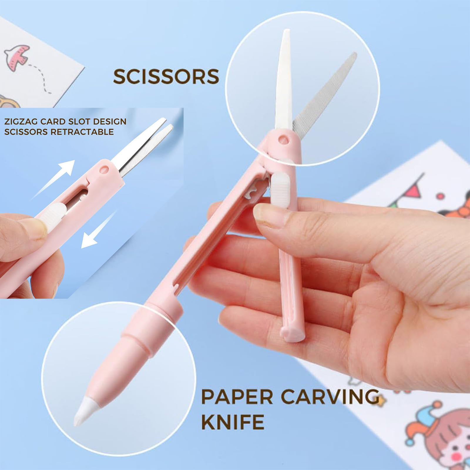 2 Pairs of Mini Scissors — Haute Papier