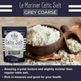 thumbnail image 6 of Le Marinier Celtic Salt Organic Grey Coarse, 1.1lb - 18oz Pack of 2. Mineral Rich Unrefined French Sea Salt 100% Natural, Hand Harvested (1.1lb Grey Coarse - Pack of 2), 6 of 9