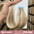thumbnail image 1 of Typpkmm Mini Cinta En Extensiones De Cabello Humano with 10 Unidades Por Paquete and, 1 of 6