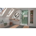 thumbnail image 3 of DreamLine Unidoor-LS 41-42 in. W x 72 in. H Frameless Hinged Shower Door in Oil Rubbed Bronze, 3 of 8
