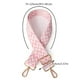 thumbnail image 4 of Correa Cruzada Nailon Suave para Mujer Ancha Bolso Cadena (marrón +) Blanco, 4 of 4