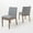 Dark Gray/Walnut, variant on GDF Studio Hampton Mid Century Modern Upholstered Dining Chairs, Set of 2, Dark Gray Fabric and Oak