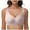 Pink, variant on Women's Comfort Bra Seamless Support with Convertible Transparent Shoulder Straps for Everyday Wear and Red XL