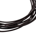 thumbnail image 2 of Leather Cord Necklace Making with Zinc Alloy Lobster Claw Clasps and Brass Findings Nickel Free Platinum Metal Color Coconut Brown 47~48cm, 2 of 5