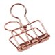 thumbnail image 2 of 90pcs Binder Clips Gold Black Blue Strong Clamping Force Sturdy Metal Hollow Binder Clips for Kids Student, 2 of 3