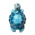 thumbnail image 3 of Planta colgadora colgante estatua abrazger arte decoración de flores de maceta de macetas tortugas figura de para del césped azul, 3 of 8