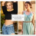thumbnail image 4 of WHIPPY Skinny Women Leather Belts for Dresses Skinny Waist Belt for Jeans with Gold Buckle, 4 of 8