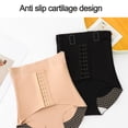 thumbnail image 5 of Pantalones ajustados de cintura alta para mujer, pantalones adelgazantes posparto, pantalones de seguridad de gran tamaño para levantar la cadera (negro), 5 of 5