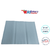 thumbnail image 6 of Light Blue Tissue Paper Squares, Bulk 24 Sheets, Feronia packaging, Made In USA Large 20 Inch x 30 Inch, 6 of 12